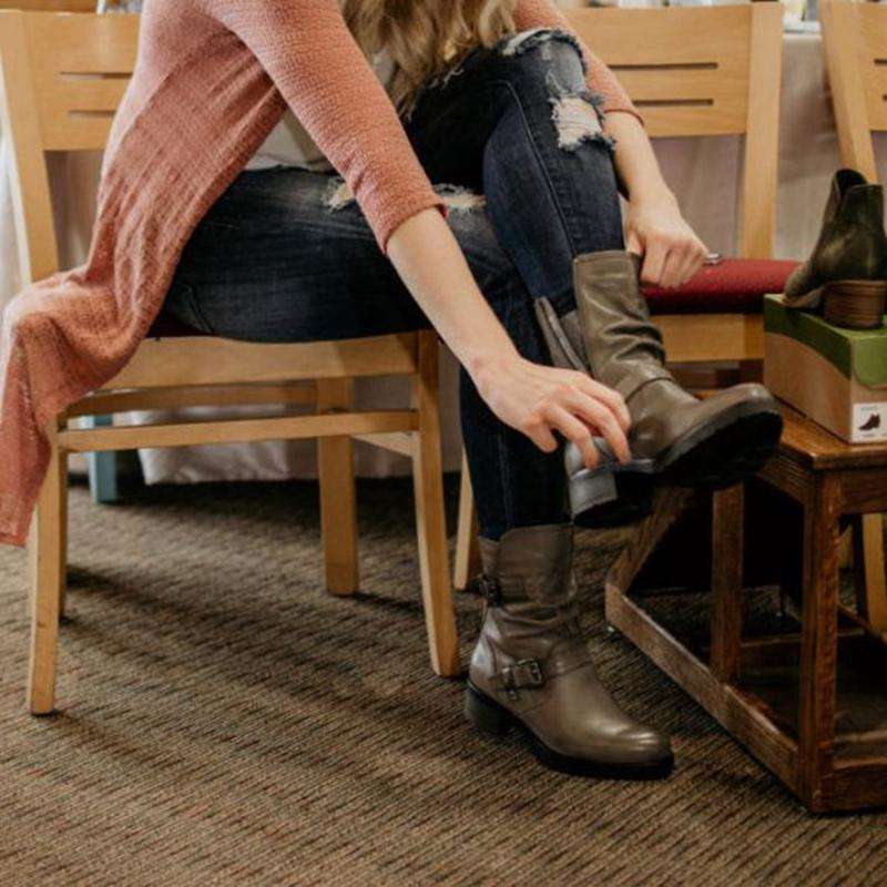 Vintage Inspired Orthopedic Boots