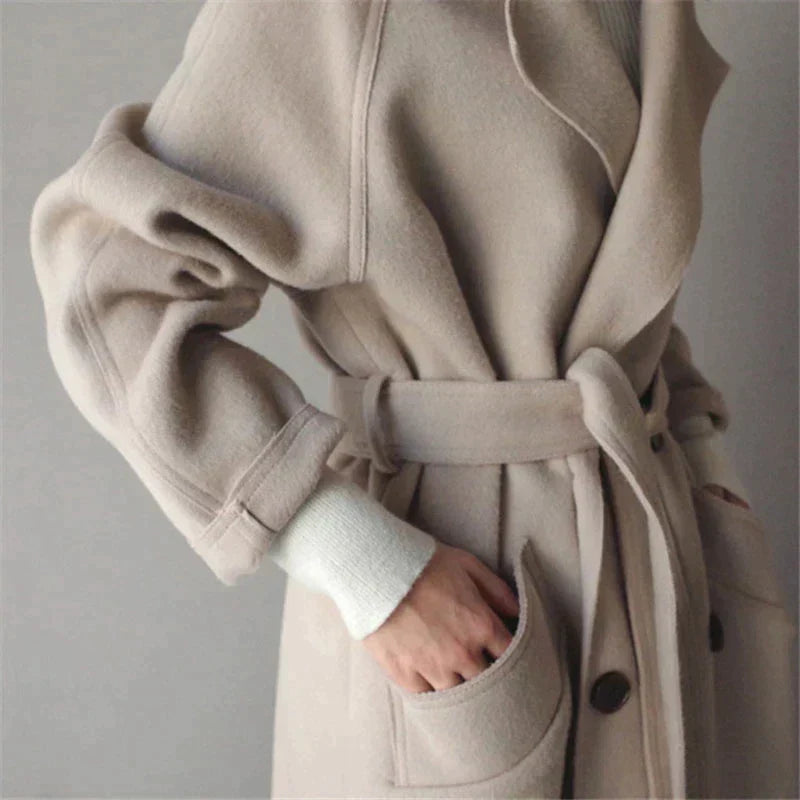 A Vintage Style Coat with Delicate Timeless Details