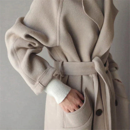 A Vintage Style Coat with Delicate Timeless Details