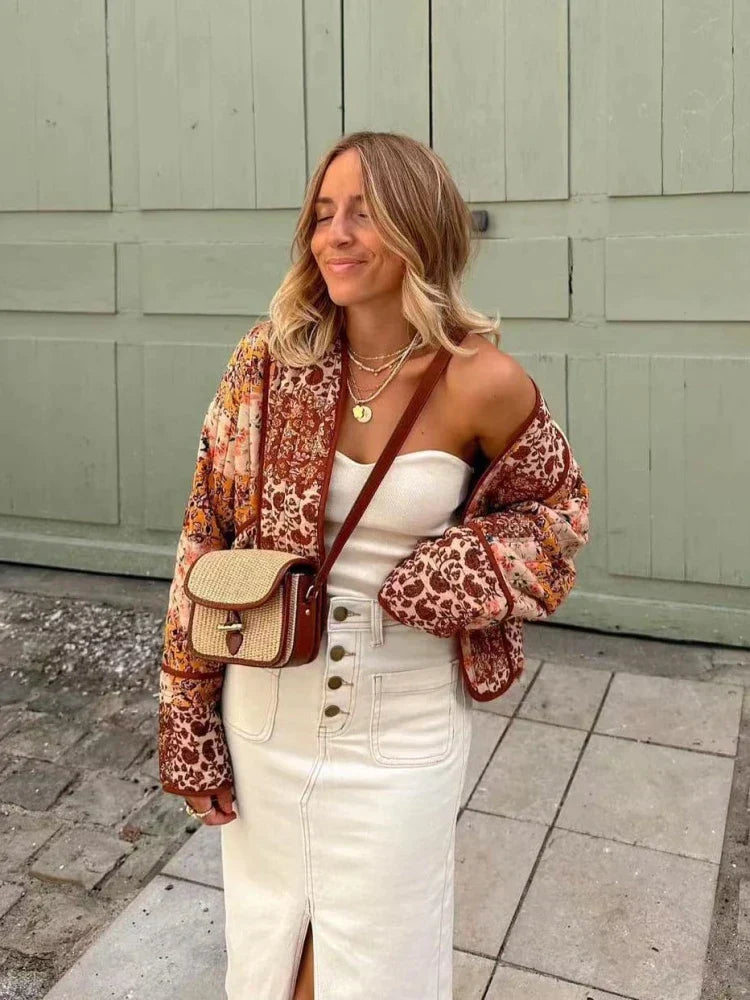 Classic Vintage Jacket with a Flattering Fit
