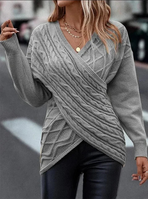 A Vintage Style Sweater with Delicate Timeless Details