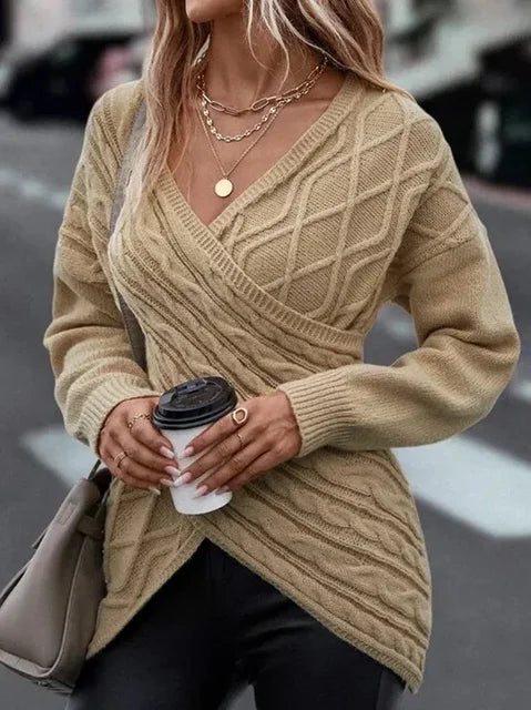 A Vintage Style Sweater with Delicate Timeless Details