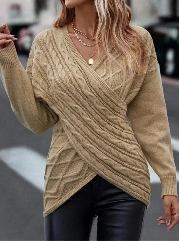 A Vintage Style Sweater with Delicate Timeless Details