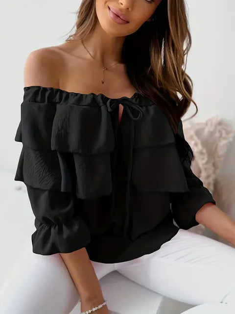Classic Vintage Blouse with a Flattering Fit