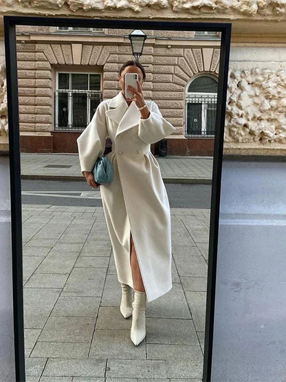 A Vintage Style Coat with Delicate Timeless Details