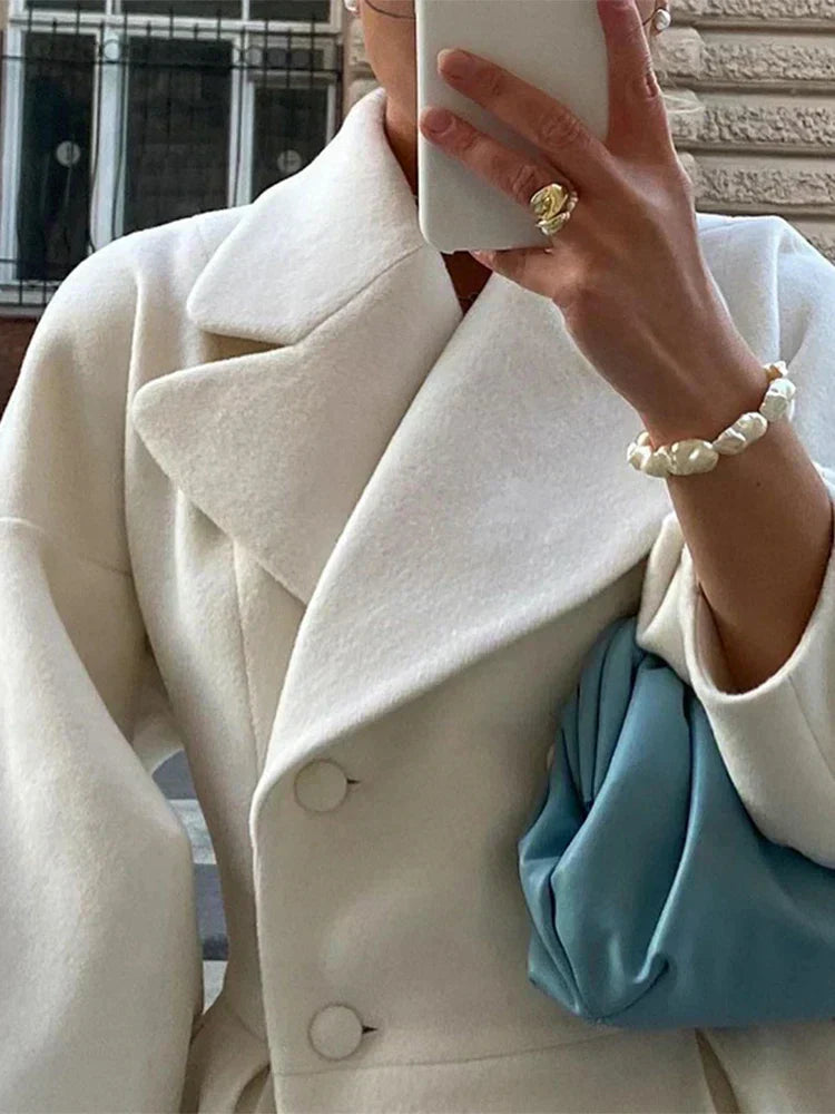 A Vintage Style Coat with Delicate Timeless Details
