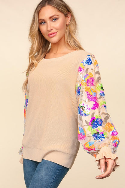 Vintage Inspired Sweater with a Contemporary Edge