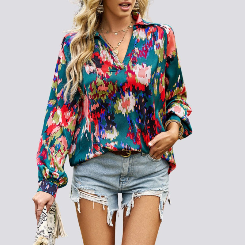 Vintage Inspired Blouse with a Contemporary Edge