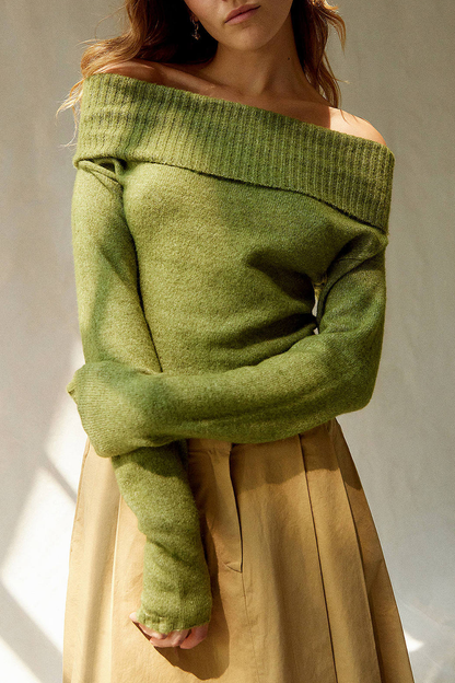 Ajaton vintage-tyyli Villapaita