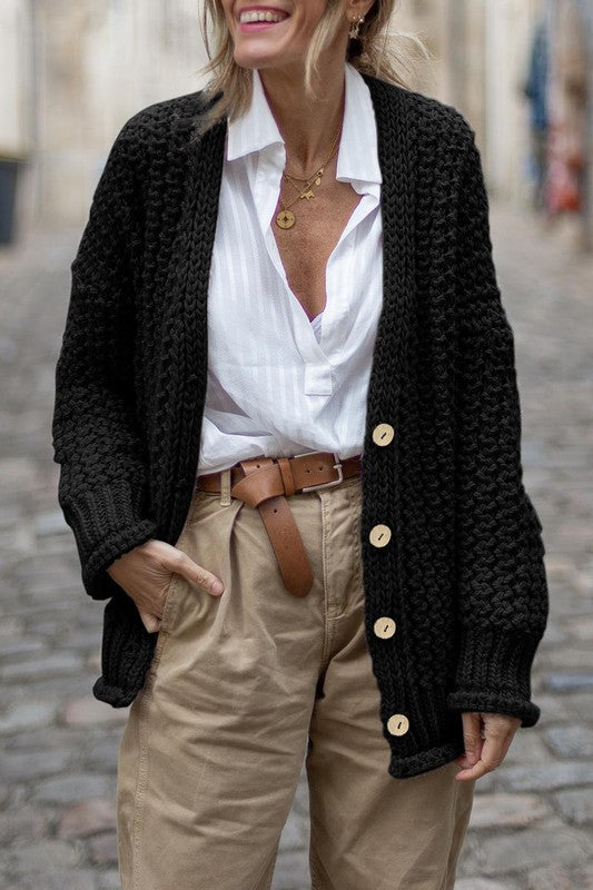 Polished Cardigan with an Effortless Classic Look