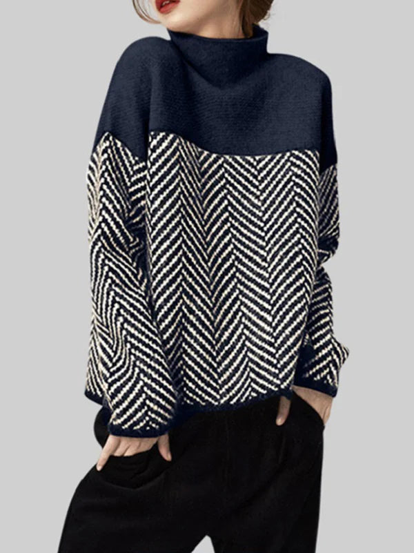 Classic Vintage Sweater with a Flattering Fit