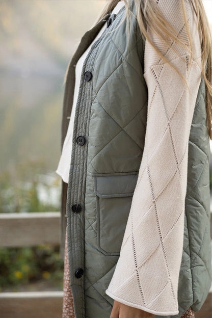 Classic Vintage Coat with a Flattering Fit