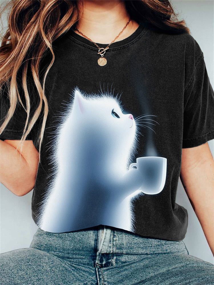 Ajaton vintage-tyyli T-Paita