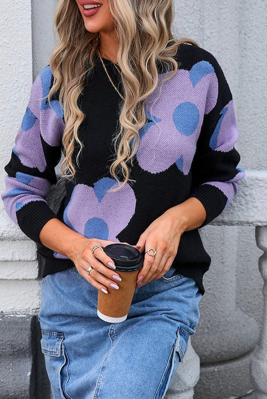 A Vintage Style Sweater with Delicate Timeless Details
