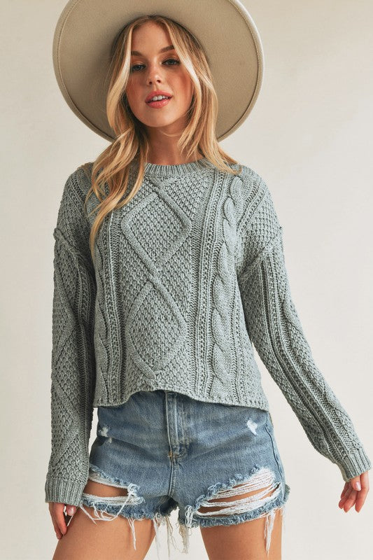 Beautifully Finished Sweater in a Timeless Design