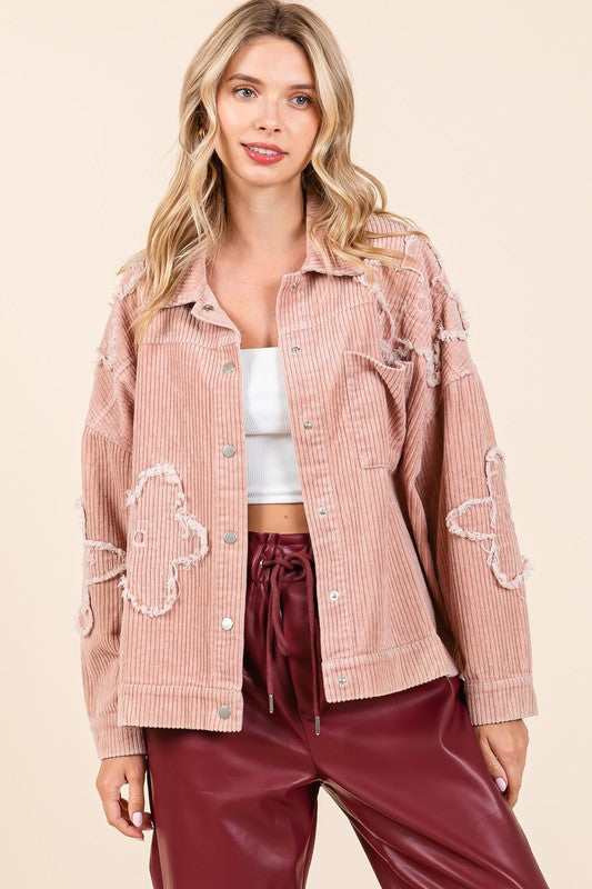 A Vintage Style Jacket with Delicate Timeless Details