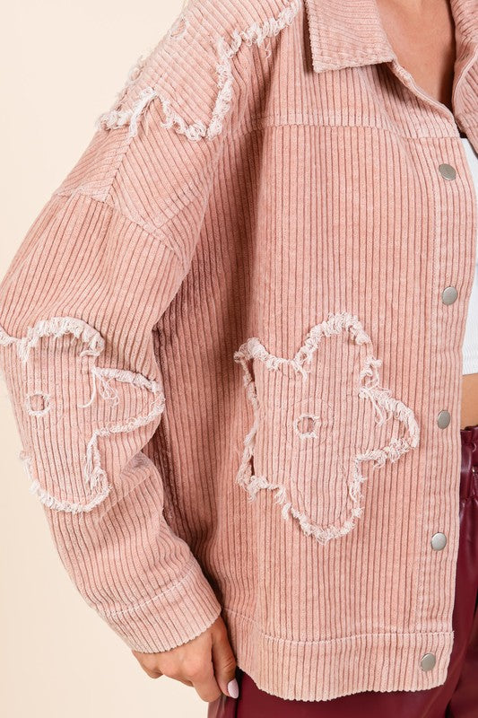 A Vintage Style Jacket with Delicate Timeless Details
