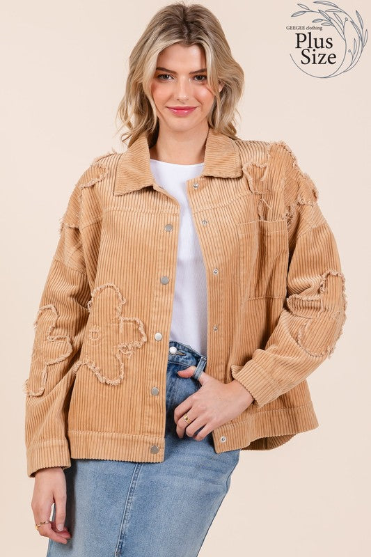 A Vintage Style Jacket with Delicate Timeless Details