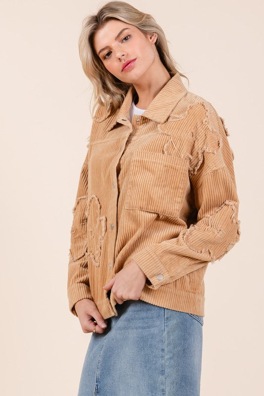 A Vintage Style Jacket with Delicate Timeless Details