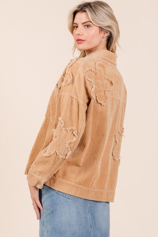 A Vintage Style Jacket with Delicate Timeless Details