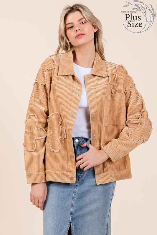 A Vintage Style Jacket with Delicate Timeless Details