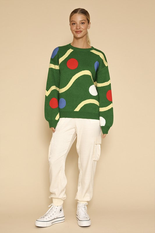 A Vintage Style Sweater with Delicate Timeless Details