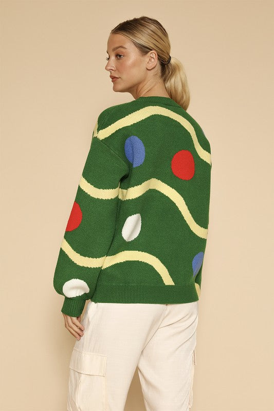 A Vintage Style Sweater with Delicate Timeless Details