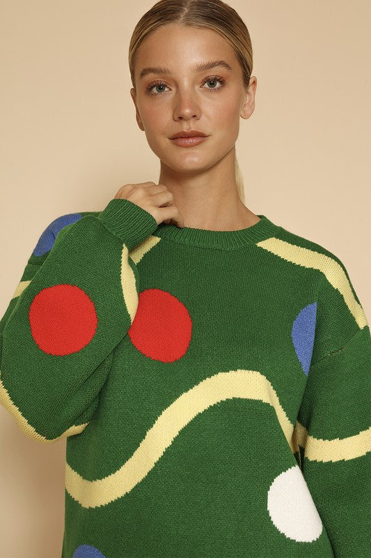 A Vintage Style Sweater with Delicate Timeless Details