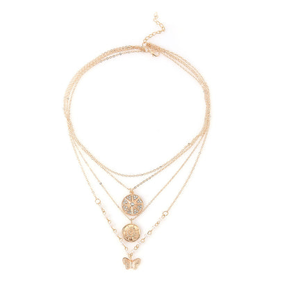 Käsintehty vintage Kaulakoru