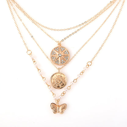 Käsintehty vintage Kaulakoru