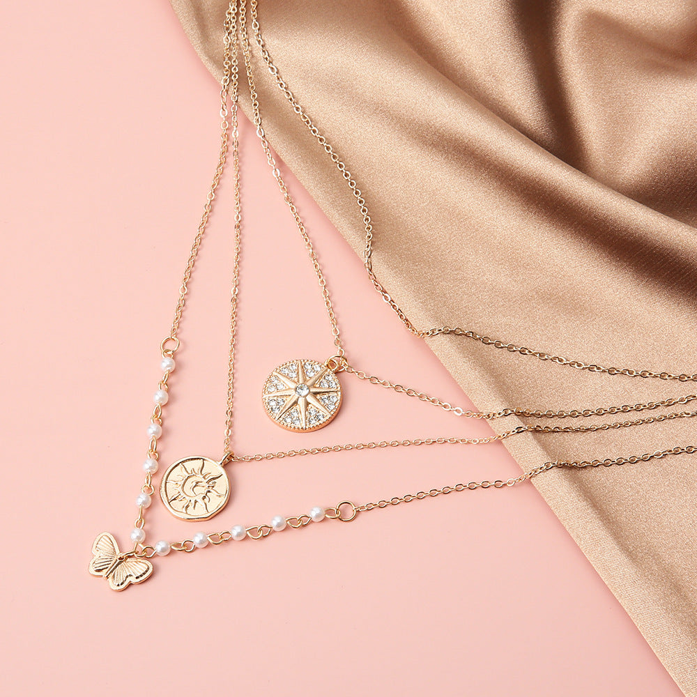 Käsintehty vintage Kaulakoru