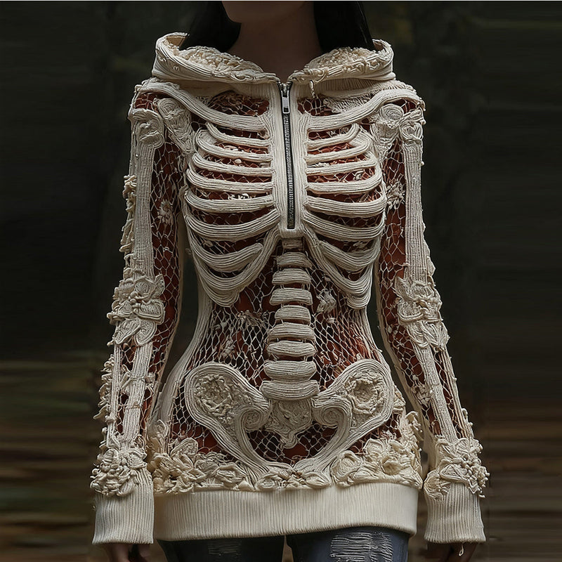 Sulokkaasti suunniteltu Villapaita