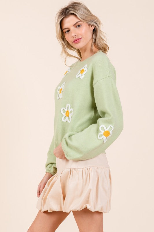Vintage Inspired Sweater with a Contemporary Edge