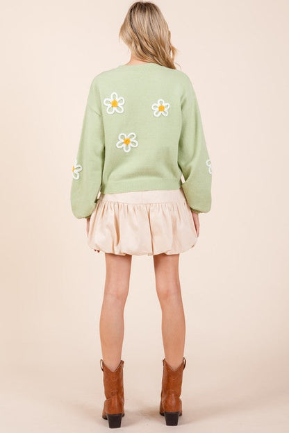 Vintage Inspired Sweater with a Contemporary Edge