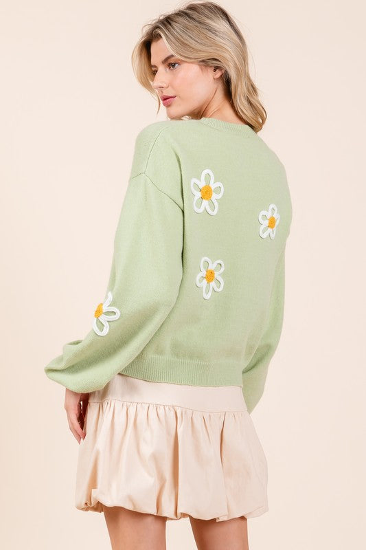 Vintage Inspired Sweater with a Contemporary Edge