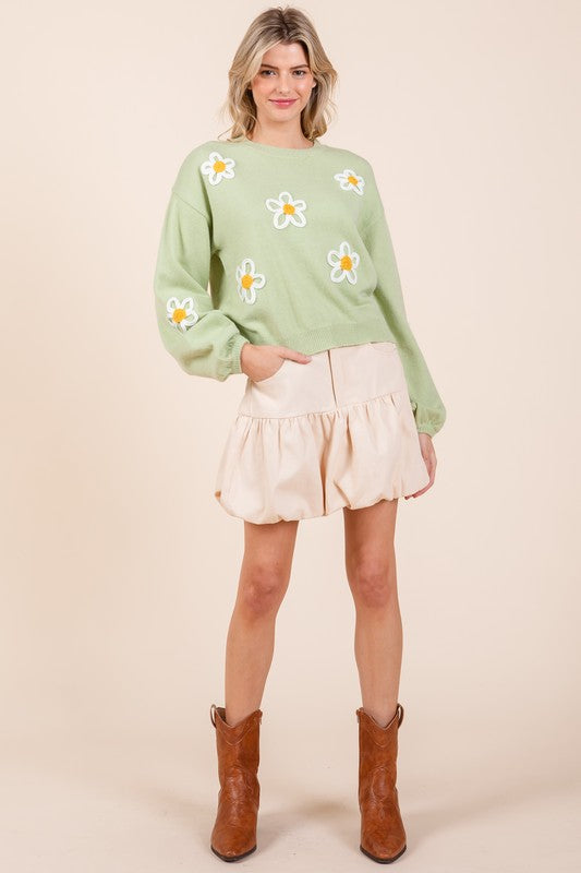 Vintage Inspired Sweater with a Contemporary Edge