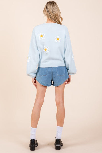 Vintage Inspired Sweater with a Contemporary Edge
