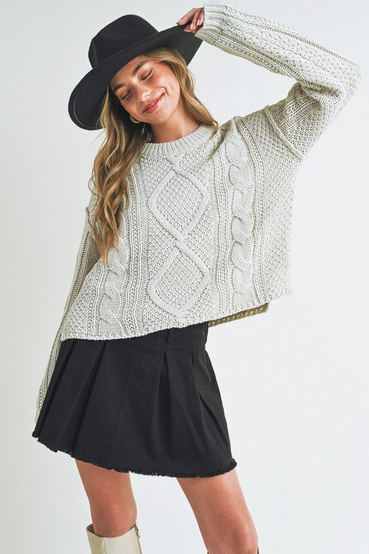 Beautifully Finished Sweater in a Timeless Design