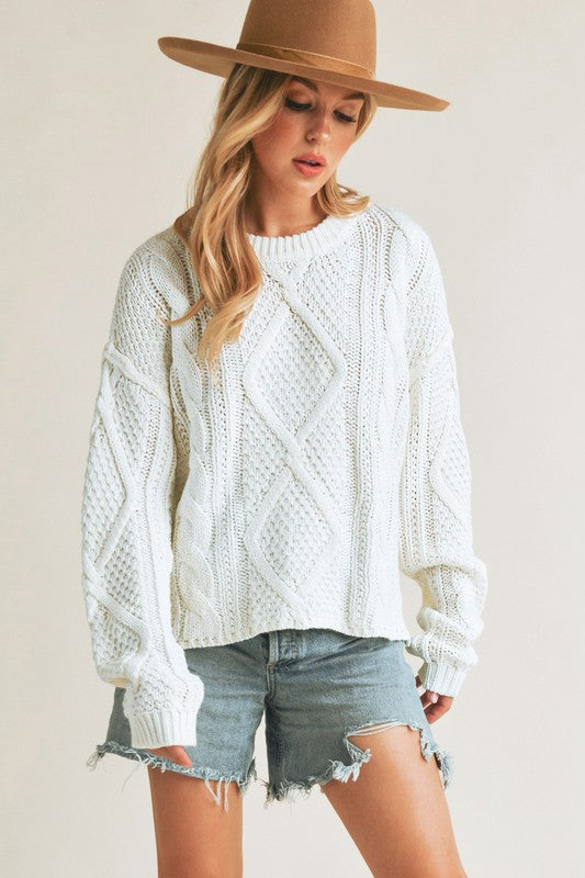 Beautifully Finished Sweater in a Timeless Design