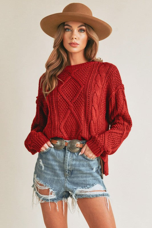 Beautifully Finished Sweater in a Timeless Design