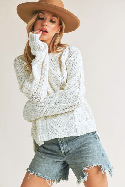 Beautifully Finished Sweater in a Timeless Design