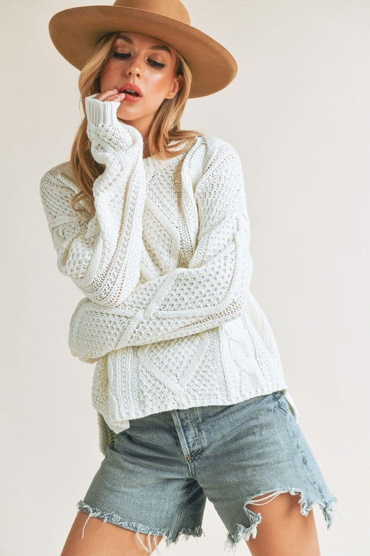 Beautifully Finished Sweater in a Timeless Design