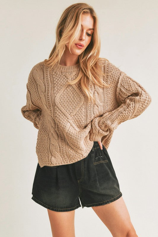 Beautifully Finished Sweater in a Timeless Design