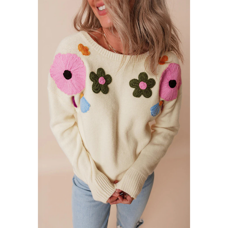Well Tailored Sweater with a Graceful Silhouette