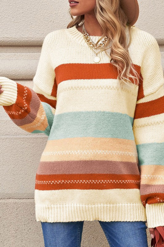 Well Tailored Sweater with a Graceful Silhouette