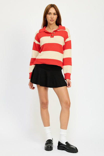Beautifully Balanced Sweater with Timeless Character