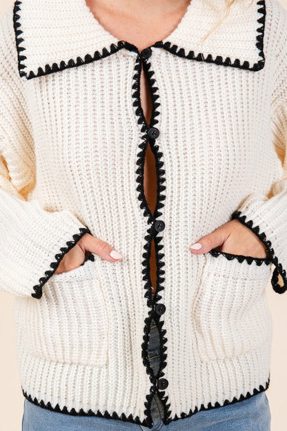 Polished Cardigan with an Effortless Classic Look