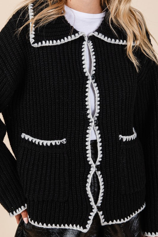 Polished Cardigan with an Effortless Classic Look