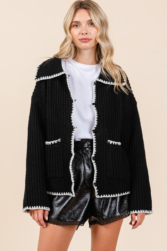 Polished Cardigan with an Effortless Classic Look