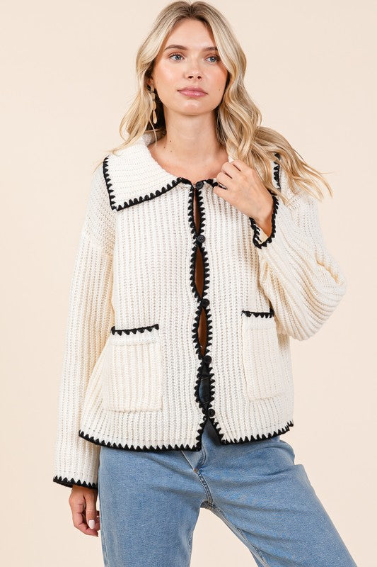 Polished Cardigan with an Effortless Classic Look
